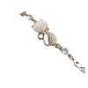 A nova versão coreana da pulseira de gato liga de diamante joia de moda requintada pulseira atacado