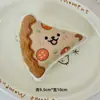 Broche Acessórios Criativos Desenho Animado Comida Pelúcia Formato Boneca Original Baguete Bolo Pão Criativo Cultural Pequeno Pingente