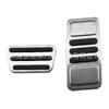 Adequado para Ford Mustang Pedal de Descanso do Acelerador para o Pé Acessórios de Modificação Interna Aço Inoxidável