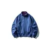 Chaqueta Reversible de Cuello Alto con Bloques de Color para Exteriores Serie Montaña Rumeng para Hombre, Abrigo Repelente al Agua de Secado Rápido, Ropa Ligera Transpirable con Protección Solar