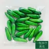 Frutas Pequeñas de Espuma Simulada, Mini Modelos de Frutas y Verduras Falsas, Materiales Didácticos de Educación Temprana para Jardín de Infantes, Accesorios de Fotografía