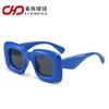 Gafas de Sol Cuadradas Transfronterizas Europeas y Americanas 2026, Gafas de Sol Oversize Peculiares, Gafas de Fiesta de Estilo Urbano de Moda