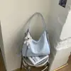Mochila Retro Estilo Coreano 2026 Novo Modelo Bolsas Tote Transversais de Ombro Único Moda para o Dia a Dia Bolsas de Mão Casuais de Grande Capacidade