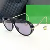 1273 Moda Transfronteriza Europea y Americana Ins Gafas de Sol Estilo Aviador Baojia Bo Vacaciones Gafas de Sol Unisex Protección Solar para Fiesta
