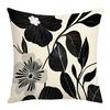 Suministros del Fabricante Serie Vegetal Estilo Nórdico Cojines Sencillos para Sofá de Casa Sala de Estar Mesita de Noche Modelo Cojines de Lino