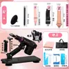 Vibrador Telescópico Automático de Tres Agujeros Pequeño para Hombres y Mujeres, Dildo Realista para Uso Anal, Pene Sm