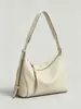 Bolso para Mujer Jiuyue de Cuero Genuino 2026 Bolso de Hombro Retro de Nicho, Bolso Tote de Hombro de Gran Capacidad, Bolso Cruzado de Lado Suave