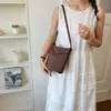Bolso de Cubo Simple Estilo Coreano para Mujer, Bolso Cruzado Versátil de Nylon, Bolso de Hombro para Viajes Diarios, Bolso de Axila, Bolso de Mano Cruzado para Exteriores