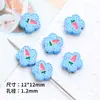 Cuentas de Aleación Coloridas de Zanahoria y Flor de 13 mm Material para Pulsera, Collar, Llavero, Joyería Hecha a Mano para DIY