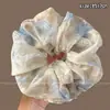 Goma para el pelo con lazo dulce para niñas, elegante goma de encaje para coletas bajas y peinados de moño