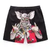 Pantalones de Playa para Hombre Secado Rápido Sueltos Dibujos Animados 3D Talla Grande Pantalones de Playa Ropa de Pareja Pantalones Cortos Estampados de Cinco Puntos Venta Directa de Fábrica