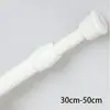 Gancho para barra de cortina fijador sin taladro barra telescópica soporte para tendedero clips de barra ganchos adhesivos fuerte adhesión soporte sin marca