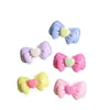 Lazo Brillante en Forma de Corazón Parche de Resina de Pegamento Cremoso para Manualidades Pasador de Pelo Accesorio para el Cabello Colgante Venta al por Mayor