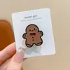 Broche Metálico de Goteo de Aceite para Hombres y Mujeres, Decoración Fija para Bolsas, Accesorios de Insignia de Aleación Estilo Japonés Venta al por Mayor Modelo Nuevo 2024