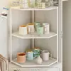 Estante organizador de almacenamiento para tazas de esquina mesa de esquina portavasos para agua tazas de té escritorio estación de trabajo escritorio de oficina estante triangular
