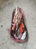 Cable de batería de línea de fuego de coche, cable de clip de batería Jianglong, pinza de cocodrilo, cable de cobre puro, emergencia universal