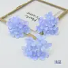 Flores Artificiales con 9 Ramas, Cabezas de Hortensia Estilo Pintura al Óleo, Flores Pequeñas de Color Otoñal para Decoración de Pared de Flores de Boda, Flores para Pasador y Arreglos Florales