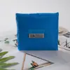 Bolsa de protección ambiental LOGO bolsa de compras de gran capacidad plegable portátil bolso de mano para supermercado bolsa impermeable para comestibles