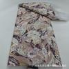 Renda contas de indústria pesada bordado em rede com contas vestido de noite vestido de noiva moda europeia tecido de renda floral MN2792