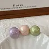 Botões Redondos de Pérola Imitação de Concha Colorida com Base de Metal, Botões Decorativos para Roupas Vintage, Camisas, Estilo Chanel, Costurados à Mão
