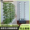 Equipamento de Plantio de Vegetais em Varanda com Cultivo Vertical Sem Solo Névoa de Água Plantador de Vegetais Familiar Rack Hidropônico Automático Hidroponia