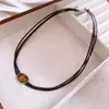 Novo Colar de Pérolas de Água Doce Malachite Chinês Estilo Étnico Exquisito Corrente de Clavícula com Contas Joia de Pescoço com Personalidade Retrô Atacado