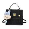 Mochila Casual Estilo Britânico para Mulheres 2026 Primavera Nova Moda Bolsa de Mão Desenho Animado Exquisita Fofa Mochila Pequena