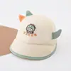 Chapéu de Bebê Qiunan Verão Fino Fofo Gato Bico de Pato Chapéu de Sol Rede Chapéu de Sol Proteção Solar para Meninas