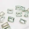 Venta al por mayor arte de uñas punta diamante de cristal 5T rectangular ángulo recto cristal grande azúcar 10*14 rojo neto explosiones adornos de diamante para uñas