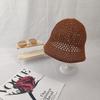 Chapéu de Pescador Chapéu Balde Chapéu Balde Único Chapéu Doce Mulheres Estilo Coreano Estilo Japonês Estilo Chapéu de Palha Branco Chapéu de Sol de Praia de Verão Feminino