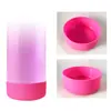 Alta calidad Color 12 cm Tapa Inferior para Termo Grande de Silicona 64 oz Tapa de Silicona Antideslizante para Olla Espacial Posavasos de Silicona