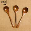 Fabricantes de cucharas de madera al por mayor, cuchara pequeña, cuchara de pintura antigua, cuchara de haya, cuchara de arroz, cuchara de madera de mango largo personalizada