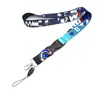Chaveiro de desempenho BM cordão de celular modificado pingente de carro de metal pulseira de tecido com pingente bordado