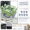 Mantel impermeable estampado transfronterizo Funda de silla estampada para restaurante y hogar Mantel Funda de silla traje traje Patrick