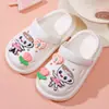 Zapatos Croc para Niños Verano Niñas Interior Antideslizante Dibujos Animados Niños Medianos y Grandes Sandalias para Bebé Ropa Exterior Sandalias de Playa