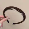 Faixa de Cabelo Retro Elegante Antiderrapante com Dentes para Mulheres, para Lavar o Rosto, Sair, Presilha de Cabelo, Novo Estilo High-end 2026, Não Amassa o Cabelo, Acessório de Cabelo