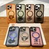 Modelo Transfronterizo iPhone18 Funda para Teléfono con Soporte y Acabado Mate tipo Piel Adecuada para Apple 17 con Cubierta Protectora de Película para Lente