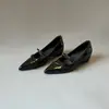 2026 Nuevo Estilo Zapatos de Salón para Mujer con Tacón Oculto de 9cm Zapatos de Primavera con Tira Alrededor de Tobillo Boca Baja Puntera Puntiaguda Mary Janes Moda Versátil Zapatos para Mujer
