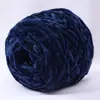 0.1kg Chenilla Terciopelo Dorado Lana Bufanda Tejida para Hombres y Mujeres DIY Hecho a Mano Tejer Suéter Gancho de Crochet Zapatillas Hilo Grueso