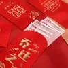 Envelopes Vermelhos de Casamento, Saquinhos Vermelhos de Casamento, Suprimentos para Bloquear a Porta, Itens Atacado, Caractere Dupla Felicidade, Envelopes de Dinheiro da Sorte, Estampagem Dourada Festiva