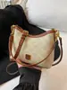 Bolso Tote Tipo Cubo Vintage de Moda para Mujer 2025 Nuevo Bolso de Hombro Cruzado Versátil de Lujo Ligero