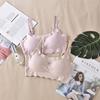 Japão Anxin Segunda Geração Roupa Interior Esportiva Mulheres Grávidas Sling Ice Silk Sutiã de Dormir Sem Costura Sem Anel de Aço Lindo Embrulho Traseiro Mulheres