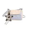 2026 Cielo Estrellado Funda Plegable Bolso Cuadrado Pequeño con Colgante de Pentagrama Botón a Presión Bolso Cruzado Mini Bolso de Hombro Fresco y Versátil
