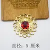 Sombrero de Disfraz de Rendimiento con Piedras de Acrílico, Decoración de Cinturón, Manualidades, Diamante de Acrílico con Base, Producto Semi-Terminado