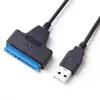 Cable Adaptador de Disco Duro Sata a Usb3.0 2 en 1 al por Mayor del Fabricante para Disco Duro Móvil Externo Sata de 2.5 pulgadas
