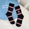 Meias Outono e Inverno Femininas Estilo Miu Meias Femininas Estilo Coreano Ins Fofas Meias Bordadas de Cachorrinho Estilo Acadêmico Meias de Lã Cor Sólida