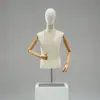 Maniquí de Medio Cuerpo para Tienda de Ropa, Soporte de Maniquí para Hombre, Exhibidor de Maniquí para Tienda de Ropa para Hombre