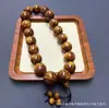 Pulsera de Círculo Único de Sauce Marino Dorado para Hombre, Coral Negro, Rosario de 108 Cuentas, Pulsera Multicírculo para Niñas con Cuentas Budistas y Juguetes