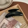 Marrón Primavera y Verano ~ Pinza Grande para el Cabello de Blogger Ins Clip Grande para el Cabello Pinza para el Cabello Parte Posterior de la Cabeza Pinza de Tiburón de Ácido Acético Accesorios para el Cabello