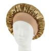 Touca de Cetim de Borda Larga e Alta Elasticidade Transfronteiriça da Amazon para Salão de Beleza Feminino, Chapéu para Cuidados com o Cabelo, Touca para Confinamento/Quimioterapia